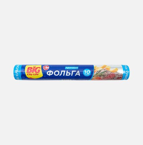 Фольга Биг Сити алюминиевая 10м 14410103