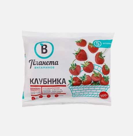 Клубника Планета Витаминов с/м 300г