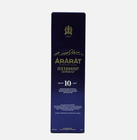 Коньяк Арарат Ахтамар Армянский старый КС 40% п/у 0,5л