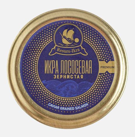Икра Ресурс лососевая зернистая ст/б 110г