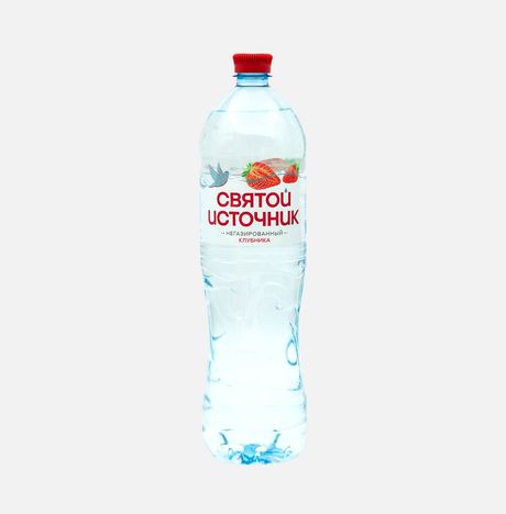 Напиток Святой Источник негаз со вкус клубники пэт 1,5л