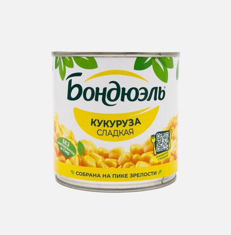 Кукуруза Бондюэль ж/б 425мл