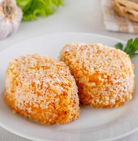 Котлеты морковные постные вес