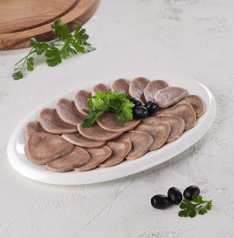 Язык отварной вес