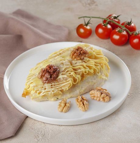 Грудки куриные запеченные с ананасами вес