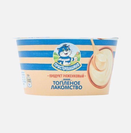 Продукт к/м Простоквашино ряженков Топленое лакомство 6% пл/ст 150г