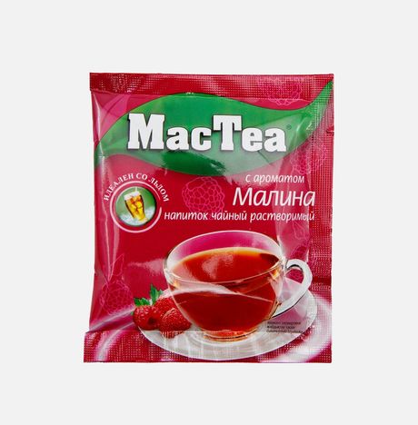 Напиток чайный МакТи с ароматом малины пл/пак 16г