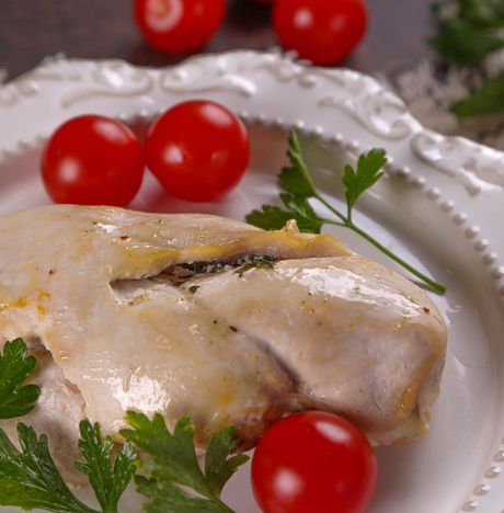 Филе грудки куриной с зеленым маслом п/ф вес