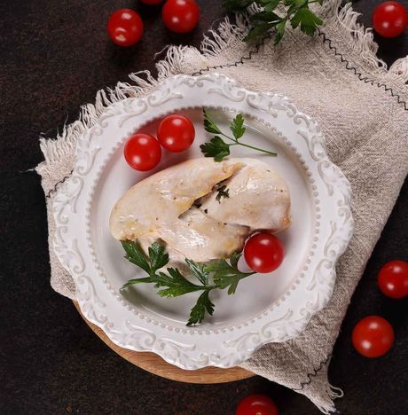 Филе грудки куриной с зеленым маслом п/ф вес