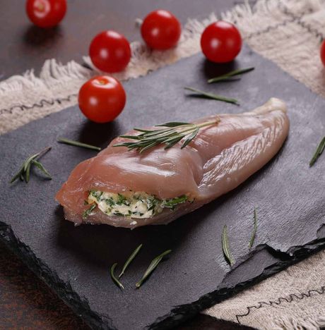 Филе грудки куриной с зеленым маслом п/ф вес