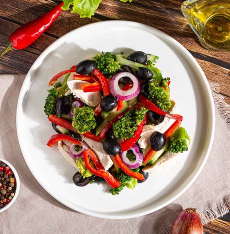 Салат Неаполь с курицей вес