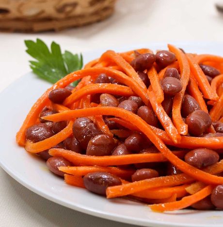 Салат из фасоли вес