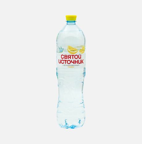 Напиток Святой Источник со вкус лимона негаз пэт 1,5л