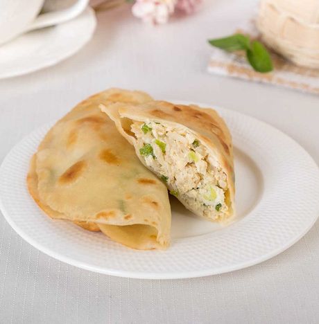 Кыстыбый с зеленым луком и яйцом вес