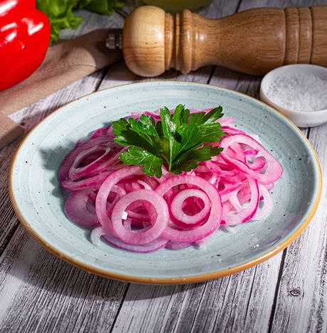 Лук маринованный красный вес