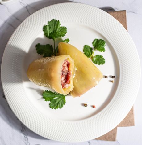 Перец Ласточка фаршированный мясом и рисом п/ф вес
