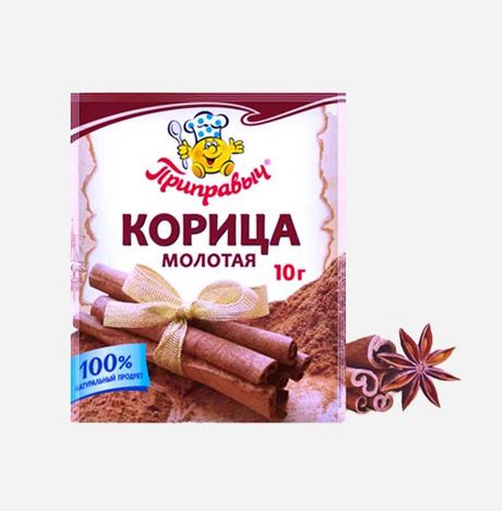 Корица Приправыч молотая 10г