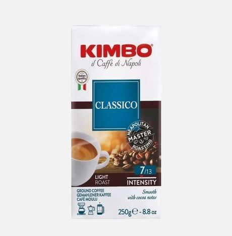 Кофе Кимбо Классико молотый в/у 250г