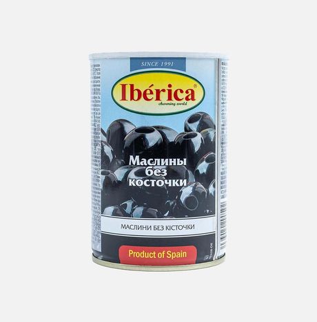 Маслины Иберика крупные б/к ж/б 420г