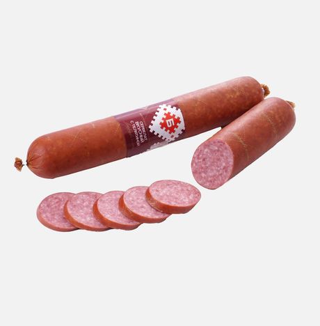 Колбаса Белорусская традиц Сервелат Вкусный с телятиной в/к вес