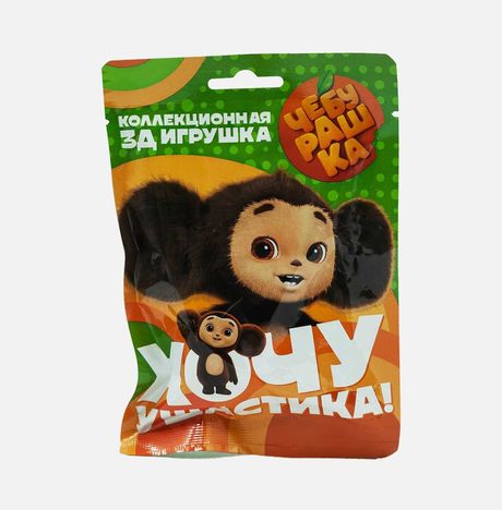 Игрушка Конфитрейд в флоупаке Чебурашка пластмас16,8*11,7*3,5см