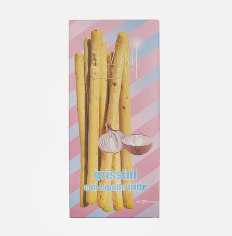 Гриссини Сезони с хрустящим жареным луком к/к 150г
