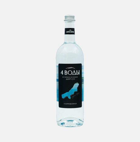 Вода Абрау-Дюрсо 4 воды газ ст/б 0,75л