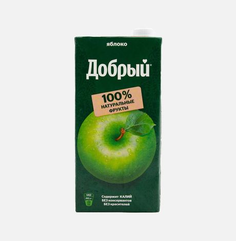 Нектар Добрый Фермерские яблочки т/п 2л