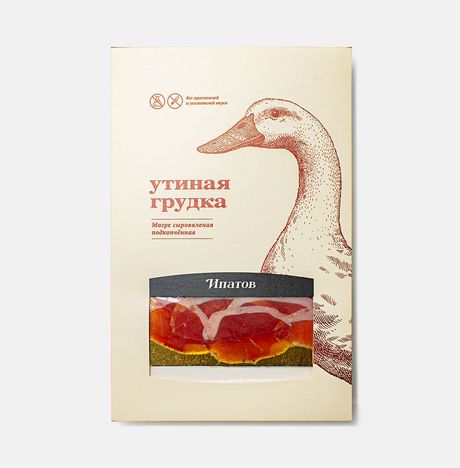 Грудка утиная Ипатов Магре Экстра подкопченная с/в 70г