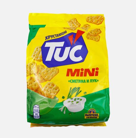Крекер Тук Мини со вкусом сметаны и лука 110г