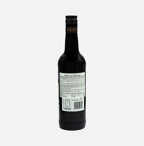 Вино Мерито Крим креп ликер мароч херес 17% ст/б 0,75л