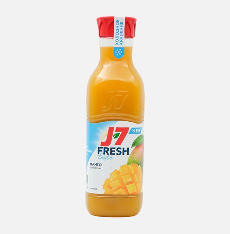 Нектар J-7 Манго с мякотью пэт 0,85л