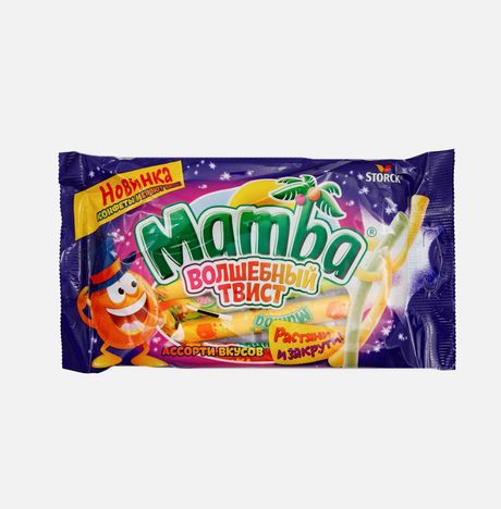 Конфеты Мамба Волшебный твист жевательные 70г