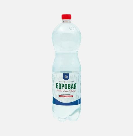 Вода Боровая природная питьевая газ пэт 1,5л