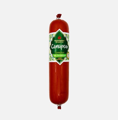 Колбаса Самирель Сервелат по-татарски п/к 350г
