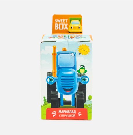 Мармелад Конфитрейд Синий трактор с игрушкой к/к 10г