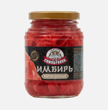 Имбирь Скатерть-Самобранка розовый маринованный ст/б 250г