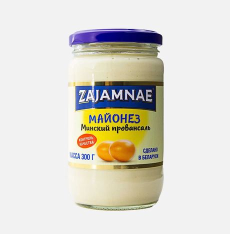 Майонез Заджамнае Провансаль минский 50% ст/б 350мл