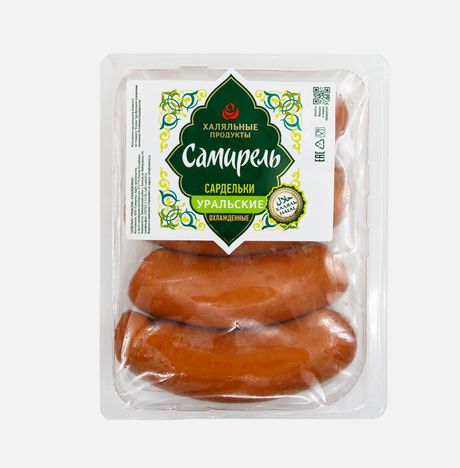 Сардельки Самирель Уральские вес