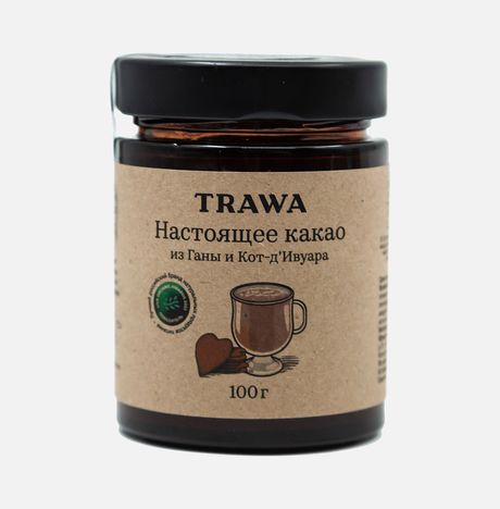 Какао Трава настоящее из Ганы и Кот-д'Ивуара 100г