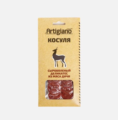 Колбаса Сегрети д’Артижиано из косули с/в 75г
