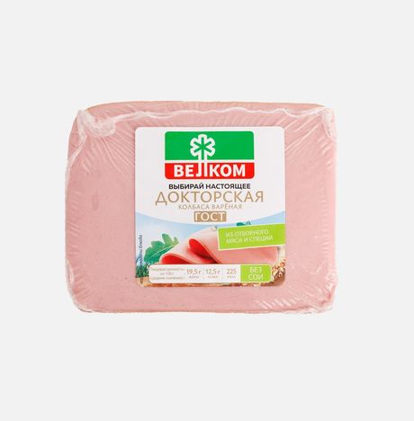 Колбаса Велком Докторская в/у 400г