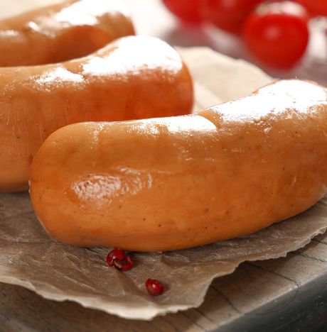 Сардельки с сыром вар охл Колбасный цех вес