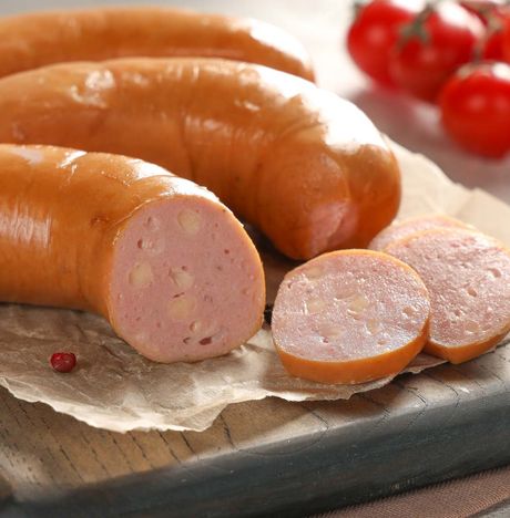 Сардельки с сыром вар охл Колбасный цех вес