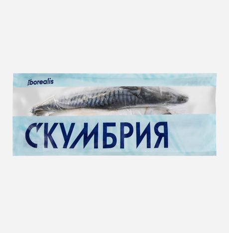 Скумбрия Бореалис н/р с/м пл/пак 1кг