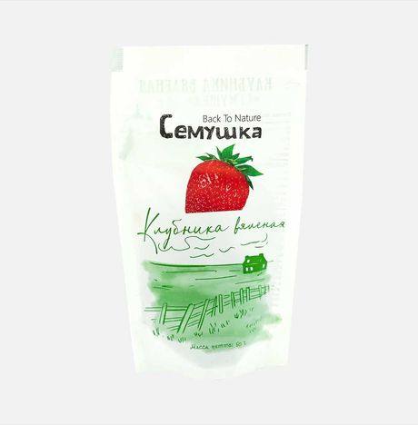 Клубника вяленая 50г Семушка