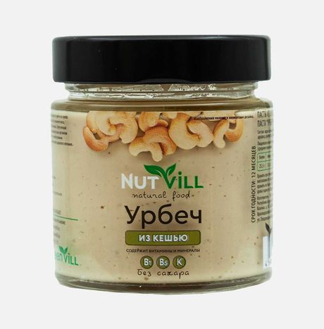 Урбеч НатВилл Кешью ст/б 180г