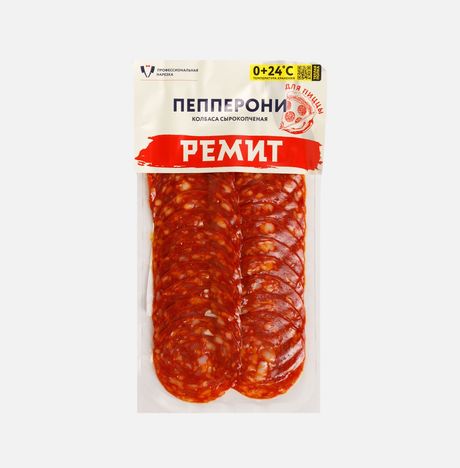 Колбаса Ремит Пепперони с/к в/у 90г