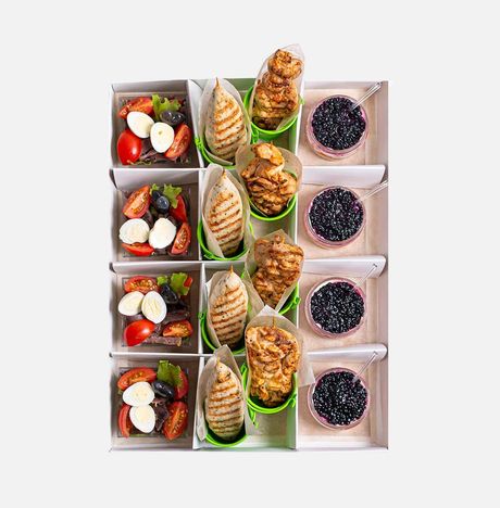 Набор фуршетный Формула вкуса 80г*4шт/80г*4шт/100г*4шт/80г*4шт