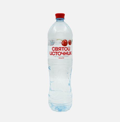 Вода Святой Источник Вишня негаз пэт 1,5л